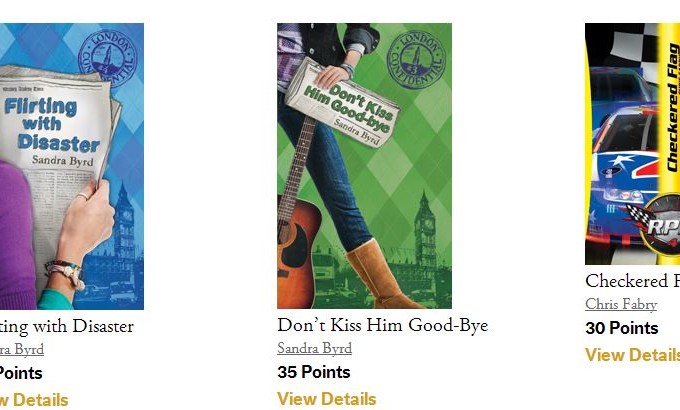 Tyndale rewards books