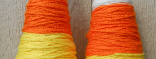 DIY Candy Corn Craft