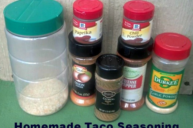 Homemade Taco Seasoning