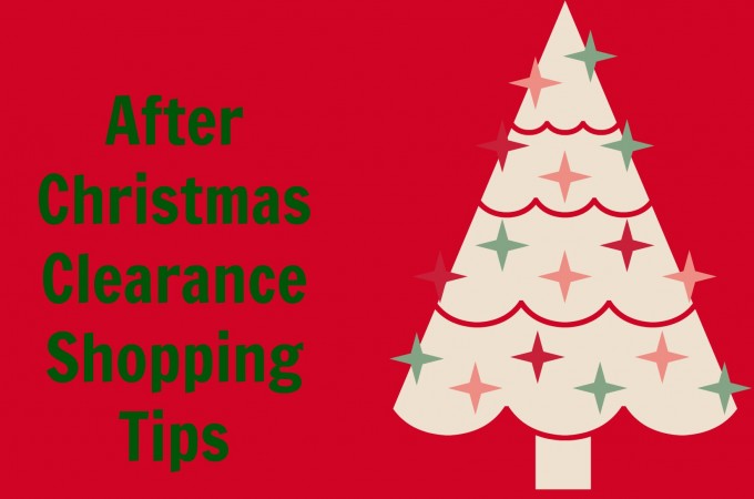 After christmas Clearance shoppping tips