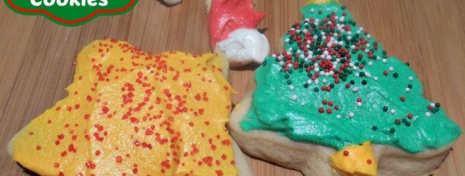 Christmas sugar cookies