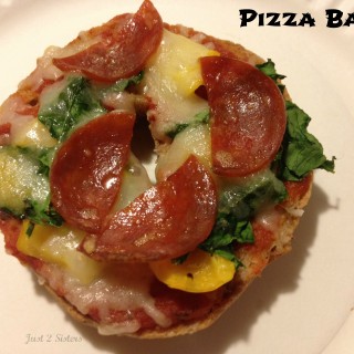 pizza bagel 2